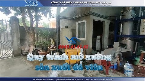 Quy trình mở xưởng sản xuất đá viên