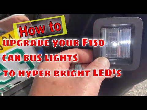 Upgraded LED can bus safe error free lights on Ford F150