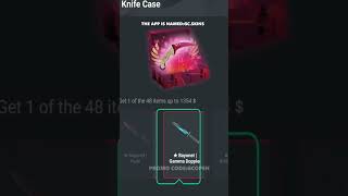 KNIFE opening in GC SKINS |PROMO CODE screenshot 1