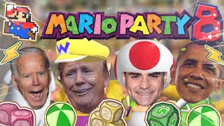 U.S. Presidents Go Wild in Mario Party 8 ft. Ben Shapiro (elevenlabs.io/11.ai)