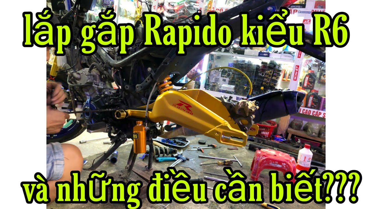 Hướng Dẫn Lắp Gắp Rapido Kiểu R6 Thu Nhỏ Cho ExCiter15O Và Winner X Và ...