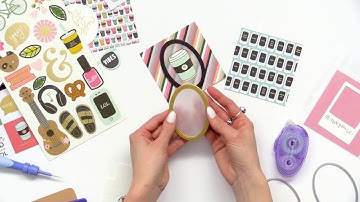 How to Create Frames with Nested Oval Dies