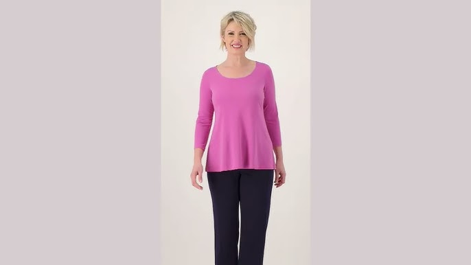 qvc susan graver liquid knit tee