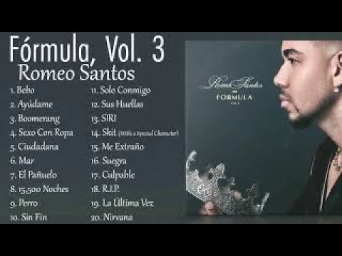 Ángel Metropolitano - Romeo Santos presenta disco “Fórmula Vol.3