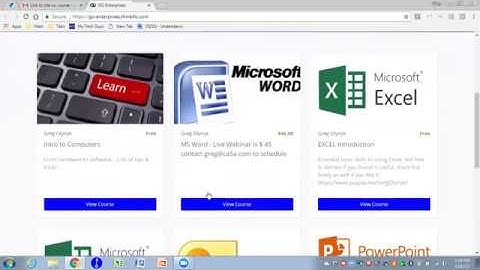 Course Navigation Video