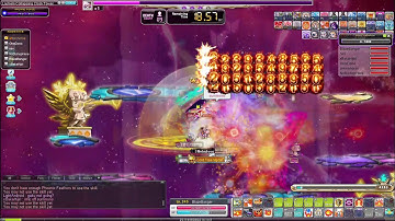 Flamewizard Using Ring Of Restraint in Hard Lucid Phase 3 MapleSEA Cassiopeia