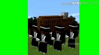 coffin dance minecraft green screen