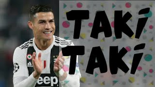 Crestiano Ronaldo football skills With taki taki song