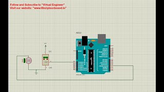 Automatic Fan Controller Using Proteus | Arduino Simulation | Arduino Project