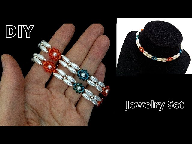 Diy Jewelry Set Easy And Quick Beading Pattren For Beginners Tutorial You - Diy Jewelry Set For Beginners Diy Jewelry Set Easy And Quick Beading Pattren For Beginners Tutorial You - Diy Jewelry Set For Beginners