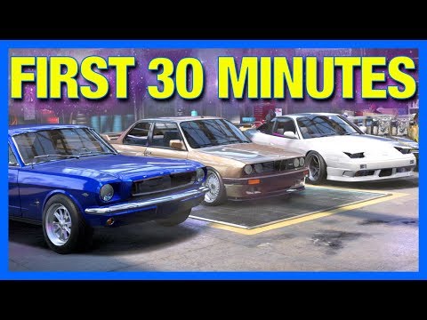 Need for Speed HEAT : First 30 Minutes of Gameplay!! (Full Game)