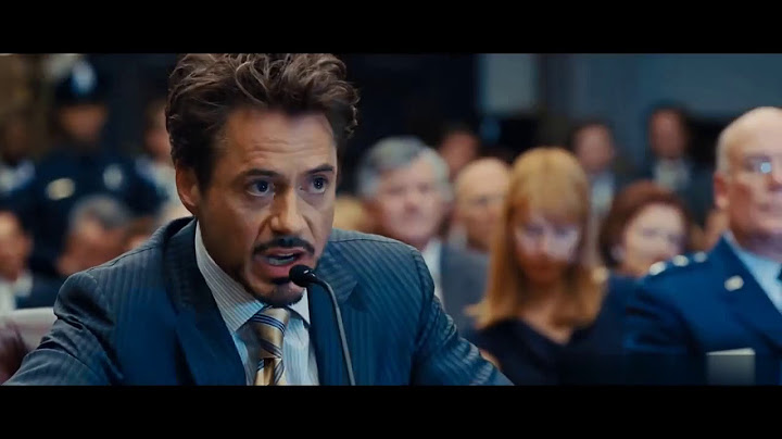 Il governo vuole le armature di Tony   Iron Man 2 ITA