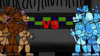 [FNAF DC2] Frost Animatronics VS Chocolate Animatronics