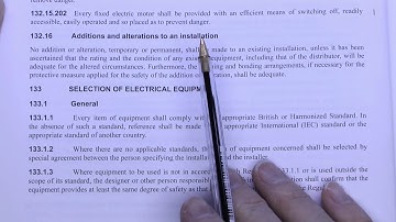 Electrical Certificates Part 1 - Overview and Minor Works