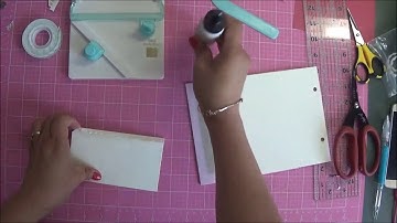 Birthday Party 6x6 Mini Album Part 5 Tutorial