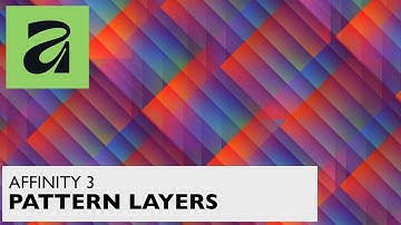 AFFINITY 3 Create Pattern Layers From Brushes Meshes etc | Seamless Tiles | How To | Canva