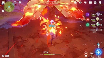 [Genshin Impact] Keqing VS Pyro Regisvine