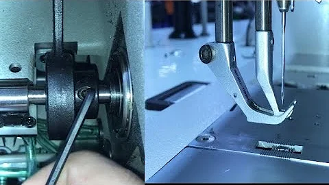 How To Setting Cam Feedog For Juki Lu-2810-7 ||Technical Access.