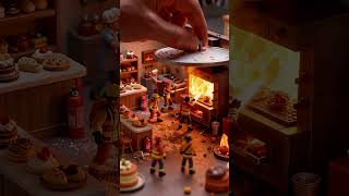 Tiny stylised 3D figurine people are struggling in । mini miracle । #bushcraft #camping #outdoors