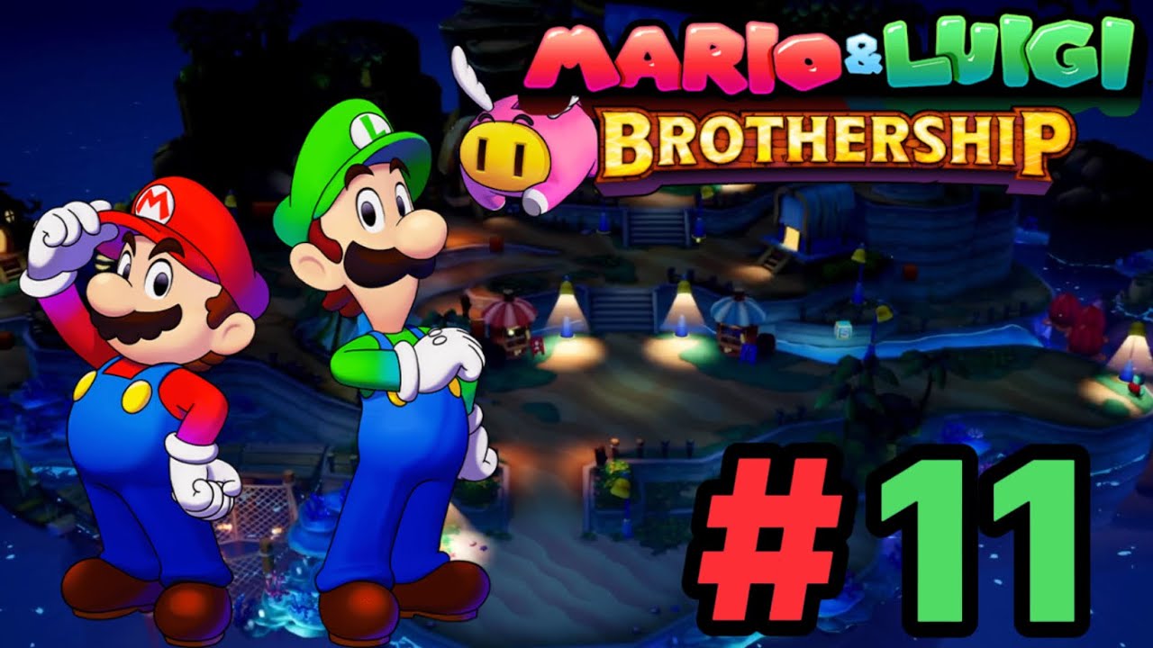 Bulbfish DARKNESS AND MYSTERY SOLVING ON BULBFISH ISLAND! Mario & Luigi ...