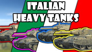 ITALIAN TECH TREE HEAVY TANKS FULL REVIEW [Update 11.0] [Wot Blitz]