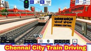 Chennai City Train Driving in Heavy Traffic | 3D Effect | Vilayattu Paiyan screenshot 4