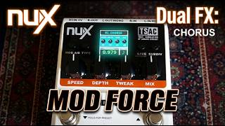 NuX Mod Force Multi-Modulation - Guitar Pedal Effect // Chorus