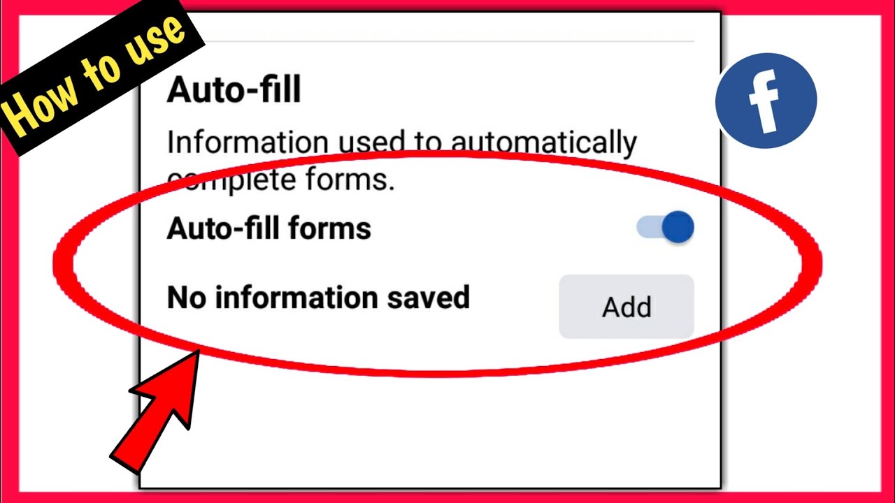 facebook auto-fill setting | facebook browser settings auto fill | 