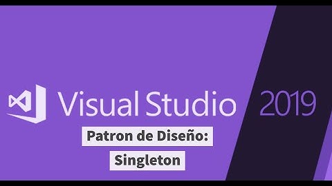 Visual Studio 2019 C# Singleton