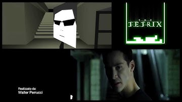 The Tetrix | The Matrix | Neo vs Smith Subway | sidebyside