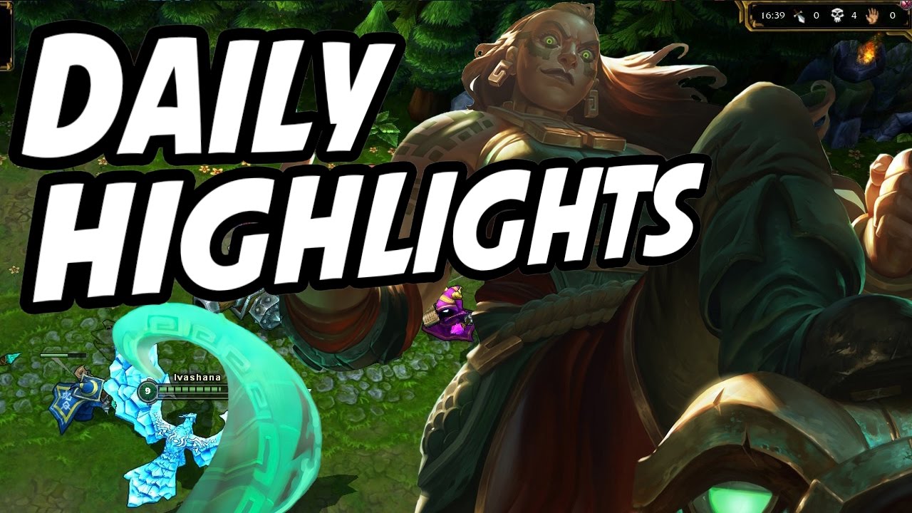 League of Legends Daily Highlights | imaqtpie, eclypsiatvlol, ESL_LOL, Destiny, GarenaTW, Skipnh0