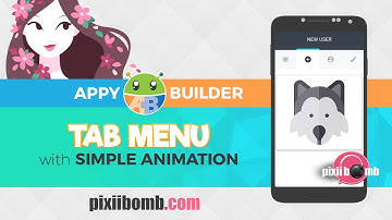 AppyBuilder: Tab Menu with Simple Animation