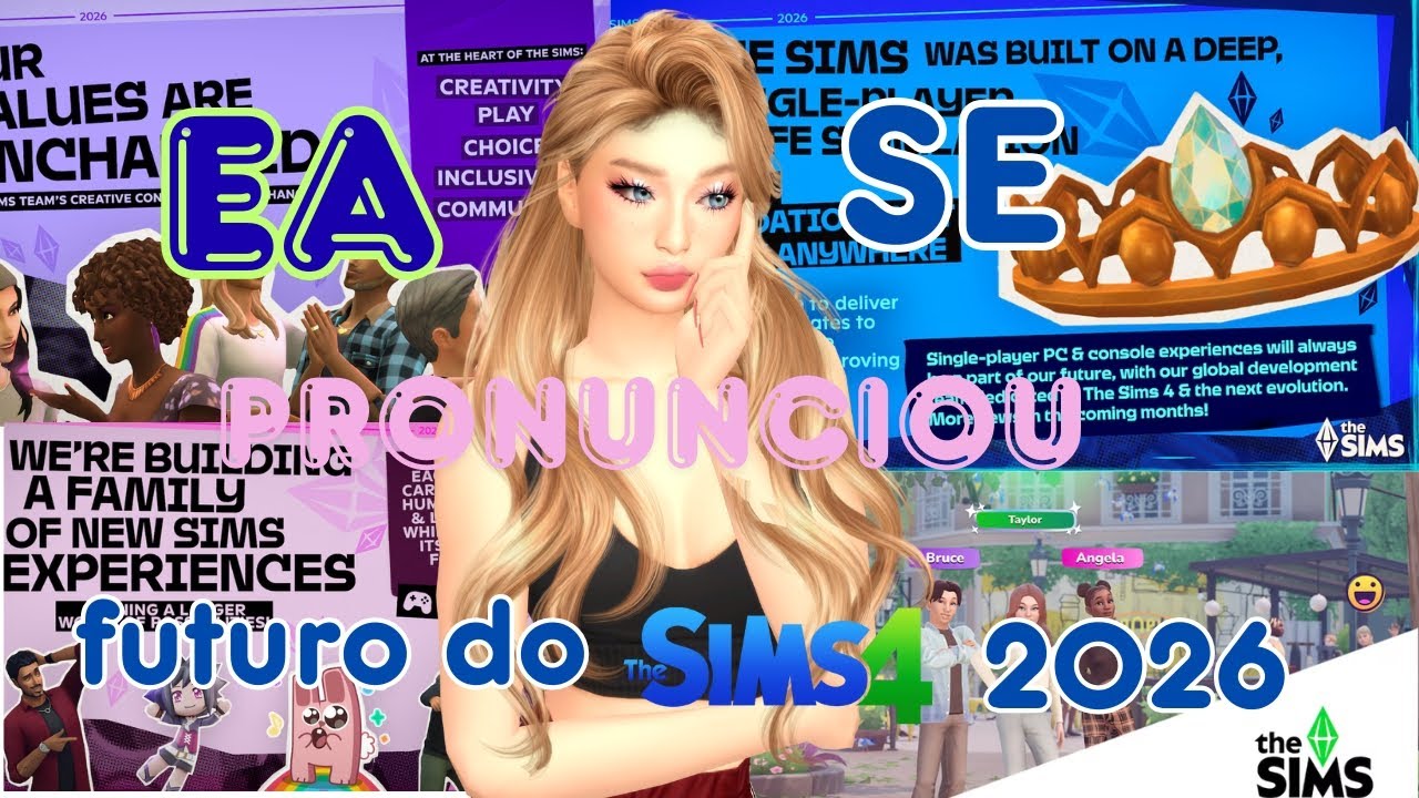 A EA Se Pronunciou! O Futuro Do The Sims 4 !