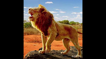 صوت الأسد زئير الأسد Lion Roar 