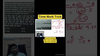 Time Work Best Trick Problem l SSC Railway Maths l