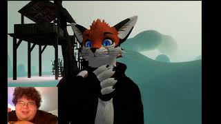 A furry Fox in VR Chat on Omegle #1