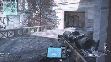 MW3 Search and Destroy - 1 vs 6 (Barrett 50 Cal.)