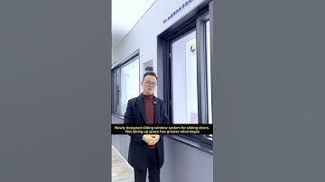 The newly designed sliding window system takes up less space and has more advantages #windows