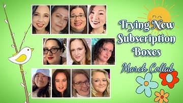 Intro - Trying New Subscription Boxes Collab!