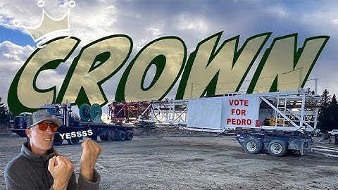 DRILLING RIG CROWN TRUCK (DERRICK MOVE) IN A BED TRUCK