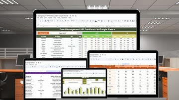 Event Management KPI Dashboard in Google Sheets