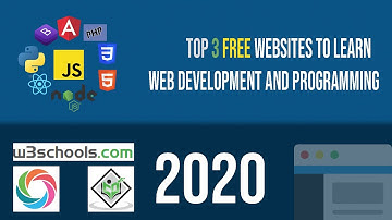 Top 3 Free Websites To Learn Web Development and Programming