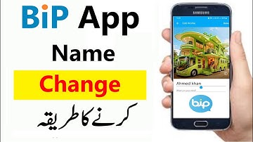 How To Change Name On Bip 2024 | How to Change Profile Name In Bip App