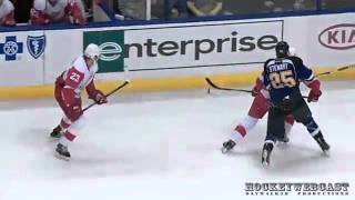 Chris Stewart Boarding Hit on Niklas Kronwall - Nov 15th 2011 (HD Multiview)