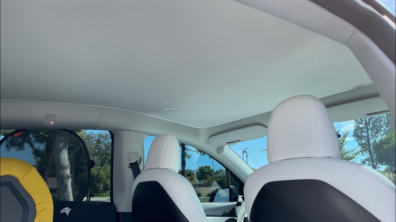 Tesla Model Y Roof Glass Cover and Privacy Glass Covers by