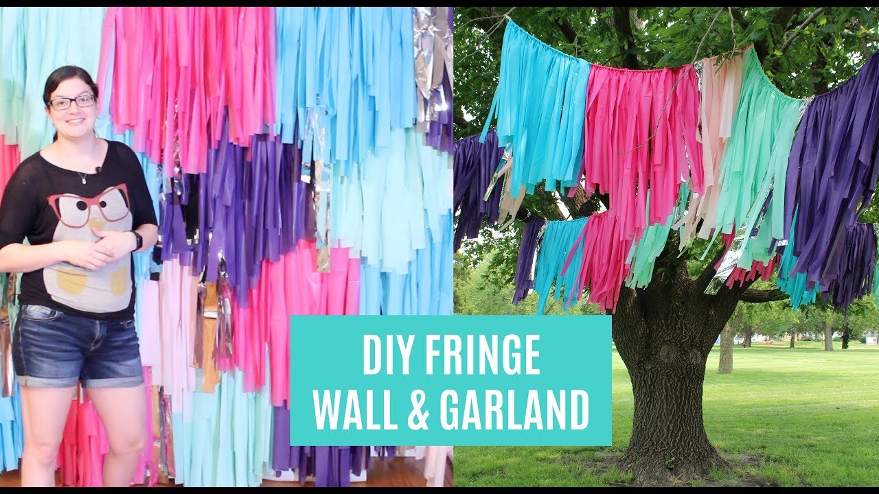 Colorful Fringe Large Garland