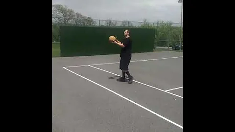 Jerry Frey Half court shot