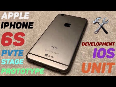 Prototype Apple iPhone 6s Plus (PVTe Stage) - iOS Development Unit - Apple History