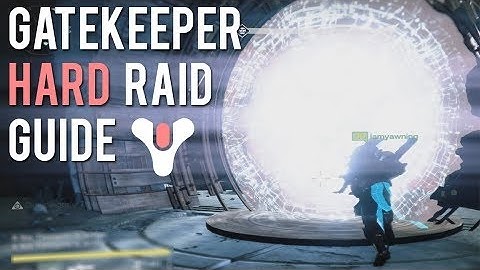 Destiny - Gatekeepers(Hard Mode) - One Relic Strategy