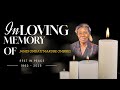 IN LOVING MEMORY OF MAMA JANES OMBATI MARUBE OMBIRO IN LOVING MEMORY OF MAMA JANES OMBATI MARUBE OMBIRO